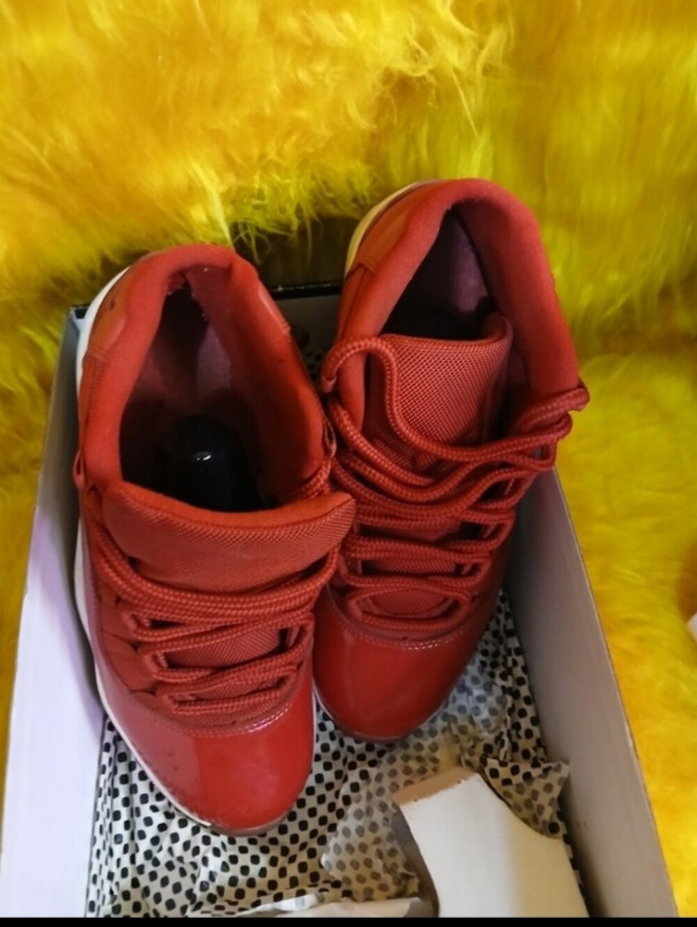 Nike Air Jordan 11 Red Sneakers US 8.5